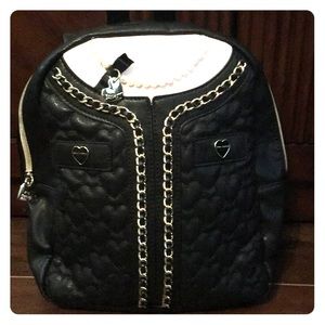 EUC Betsey Johnson backpack purse